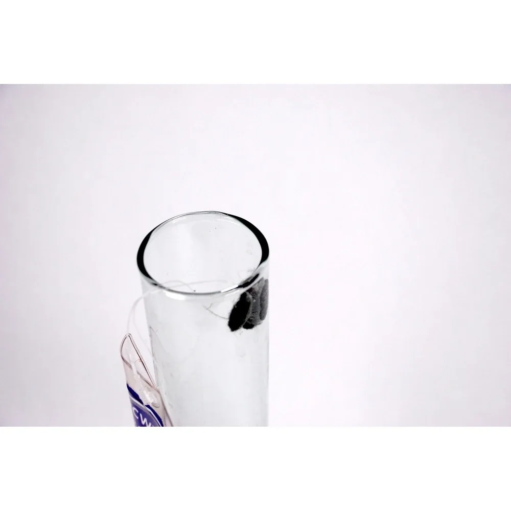 Alpine Container Large Clear Glass Bottle Vase Long Neck Bulbous Base 1470647